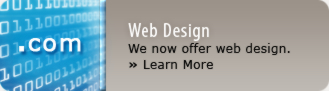 We now offer web design and web development.